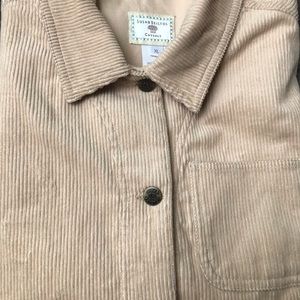 Susan Bristol NWT corduroy buttoned up vest. Size XL 100% Cotton